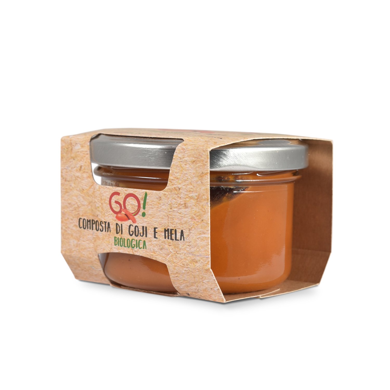 COMPOSTA DI GOJI E MELA BIO - 100G - immagine 2