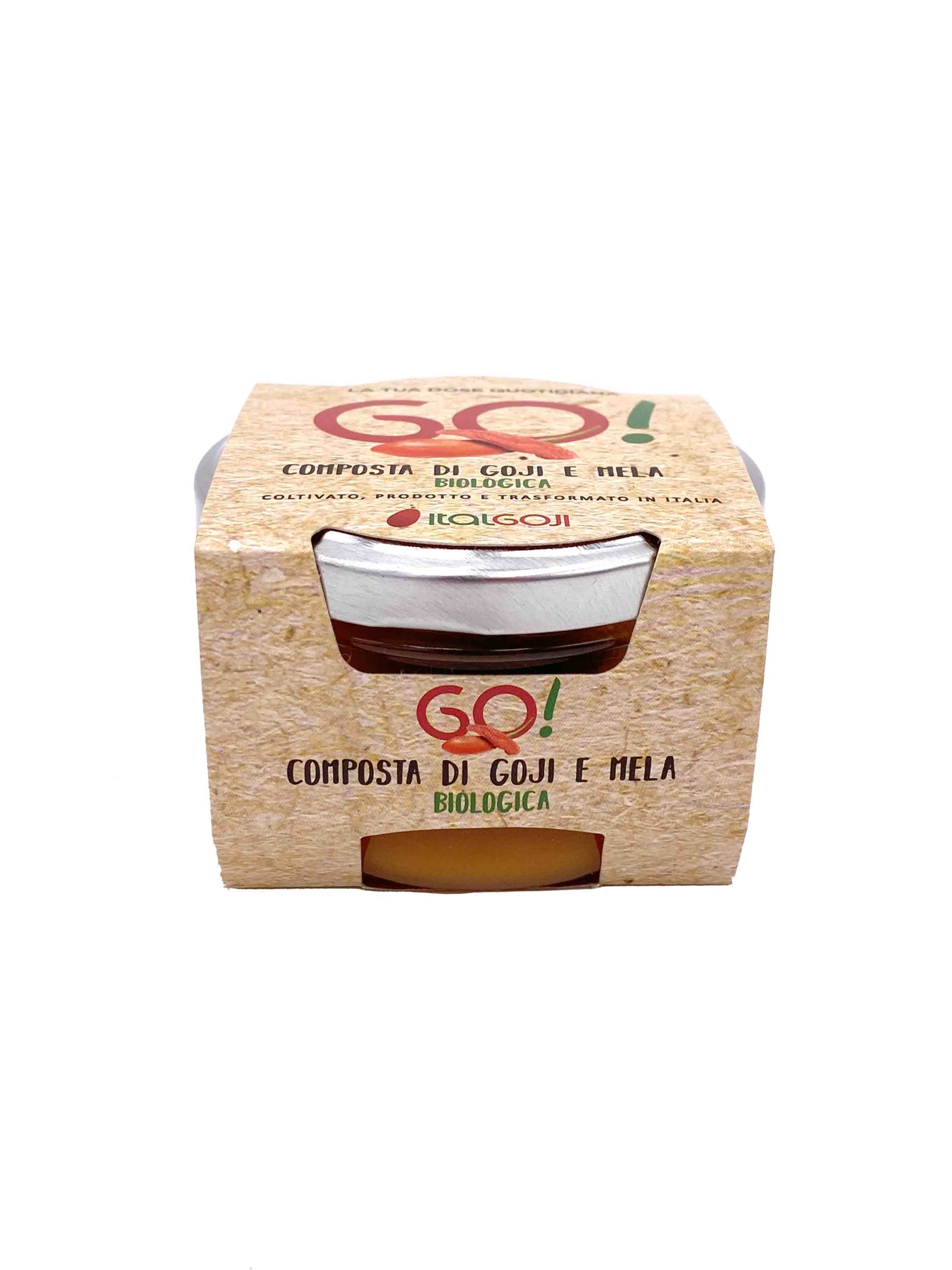 COMPOSTA DI GOJI E MELA BIO - 100G
