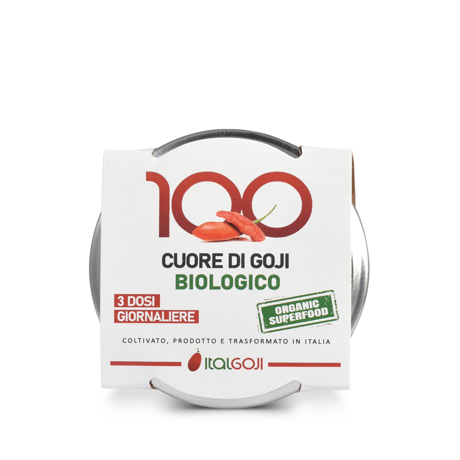 CUORE DI GOJI - COMPOSTA 100% GOJI BIO - 100G - immagine 5
